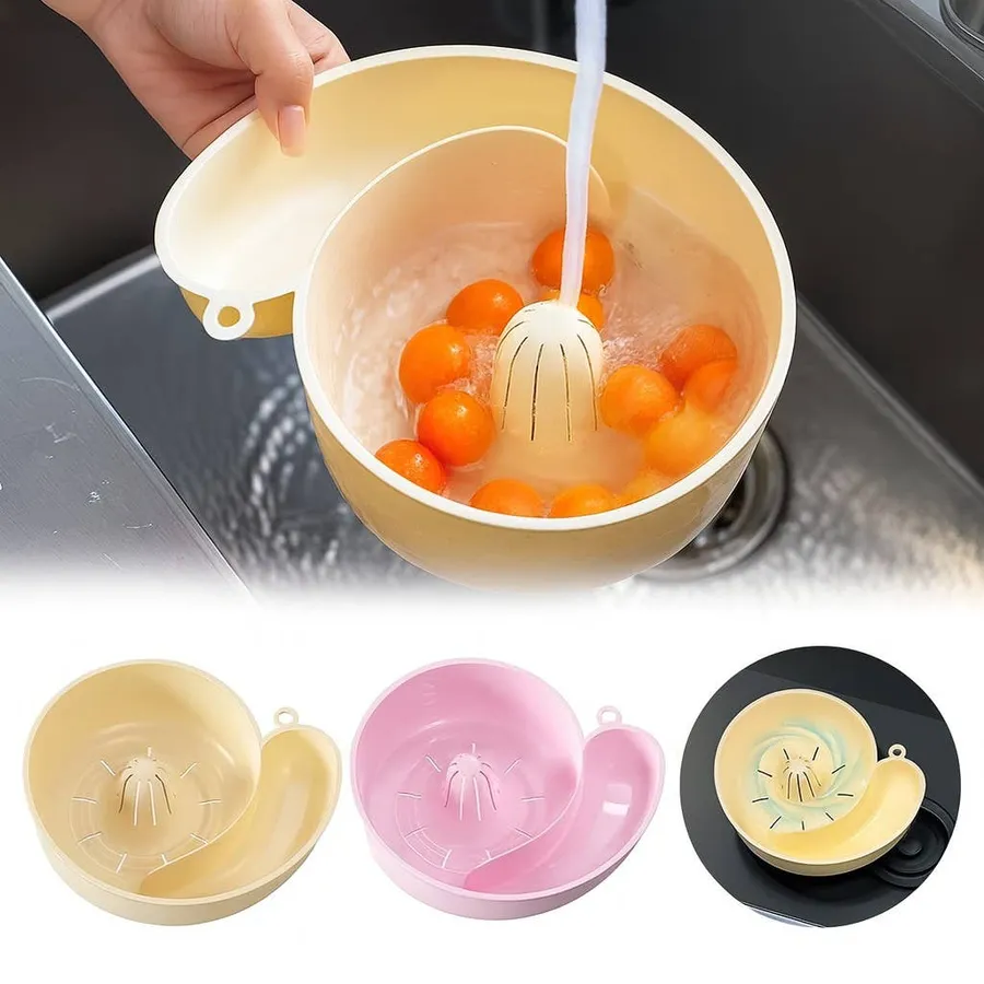Fruit & Vegetable Cleaner Bowl | Food Prep Essential — wholesale Kitchen & Drinkware by the case