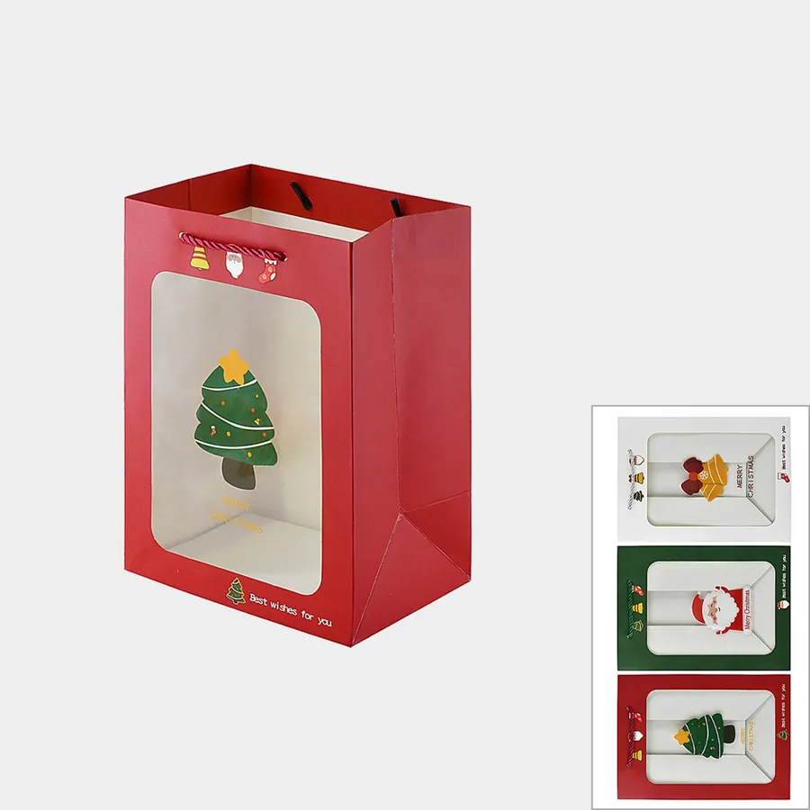 Back To School Clear Display Festive Gift Bags - Assorted — wholesale Party & Gifts by the case
