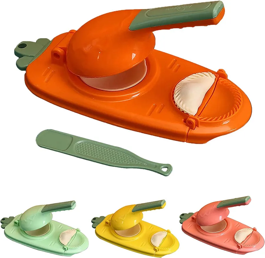 2-in-1 Dumpling Maker Press | Kitchen Gadget DIY Food Prep — wholesale Kitchen & Drinkware by the case