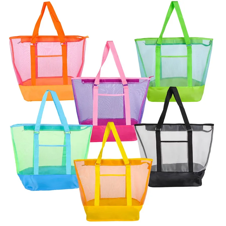 Easter Mesh Beach Bag For Valentine — wholesale Seasonal & Holiday by the case