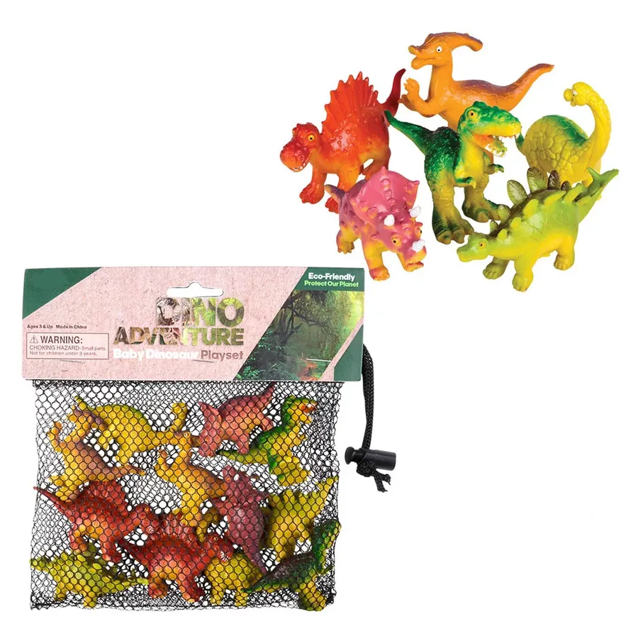 Dinosaur Figure Plastic Set Kids Toy — wholesale Toys & Games by the case