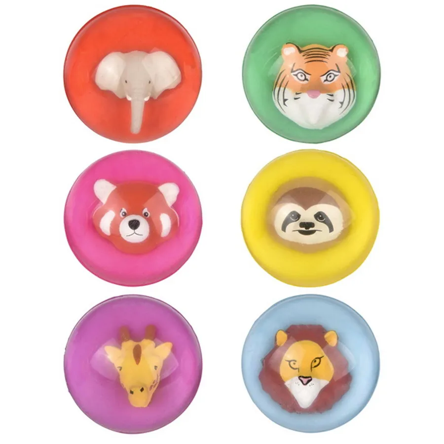 Mini Jungle High Bouncy Balls: Assorted Keeraft Home Gifts — wholesale Home & Décor by the case