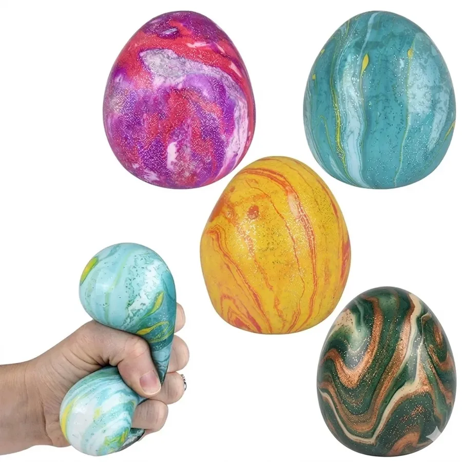 Marble Squishy Eggs Bulk – Stretch Stress Toy Kids — wholesale Fidgets & Sensory by the case