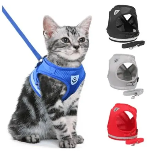 Cat Harness & Leash Set | Escape-Proof Adjustable — wholesale Apparel & Accessories by the case