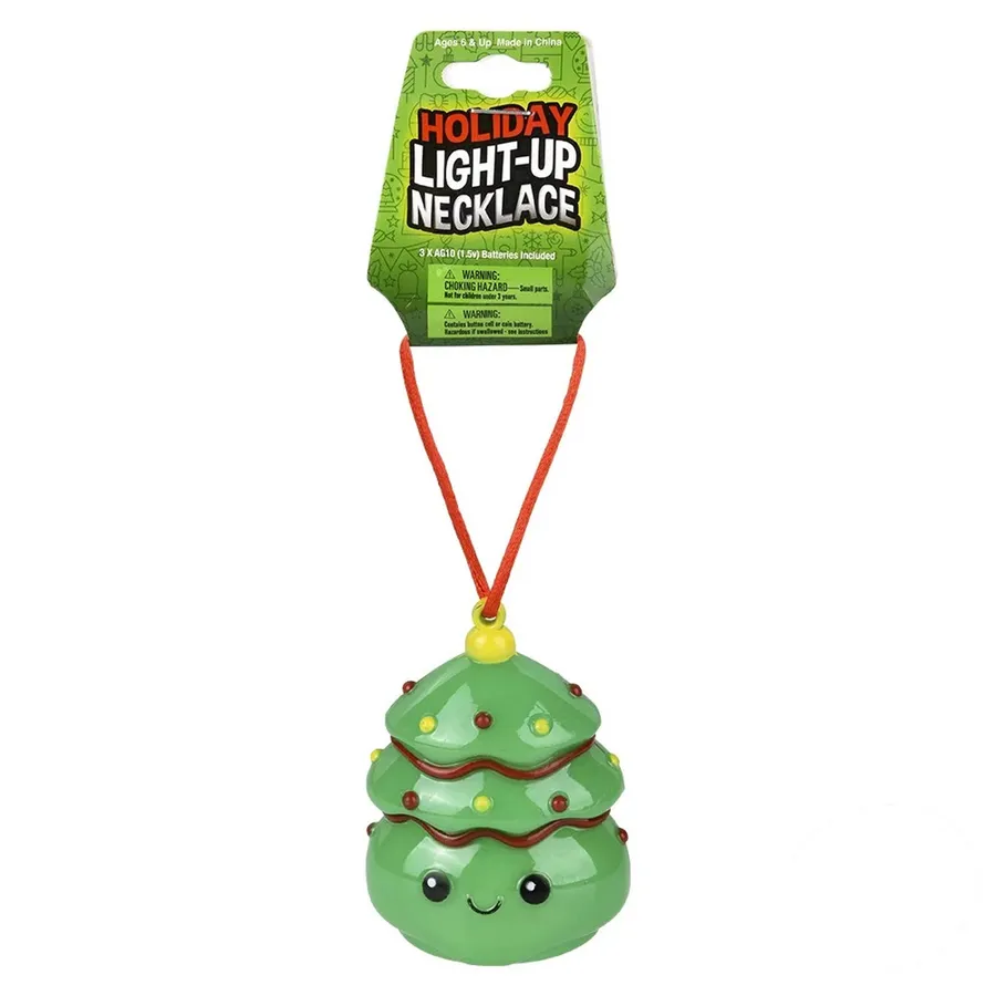 Light-Up Tree Necklace Kids Toy — wholesale Apparel & Accessories by the case