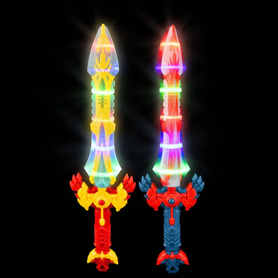 Light Up Spinning Sword Kids Toy — wholesale Toys & Games by the case