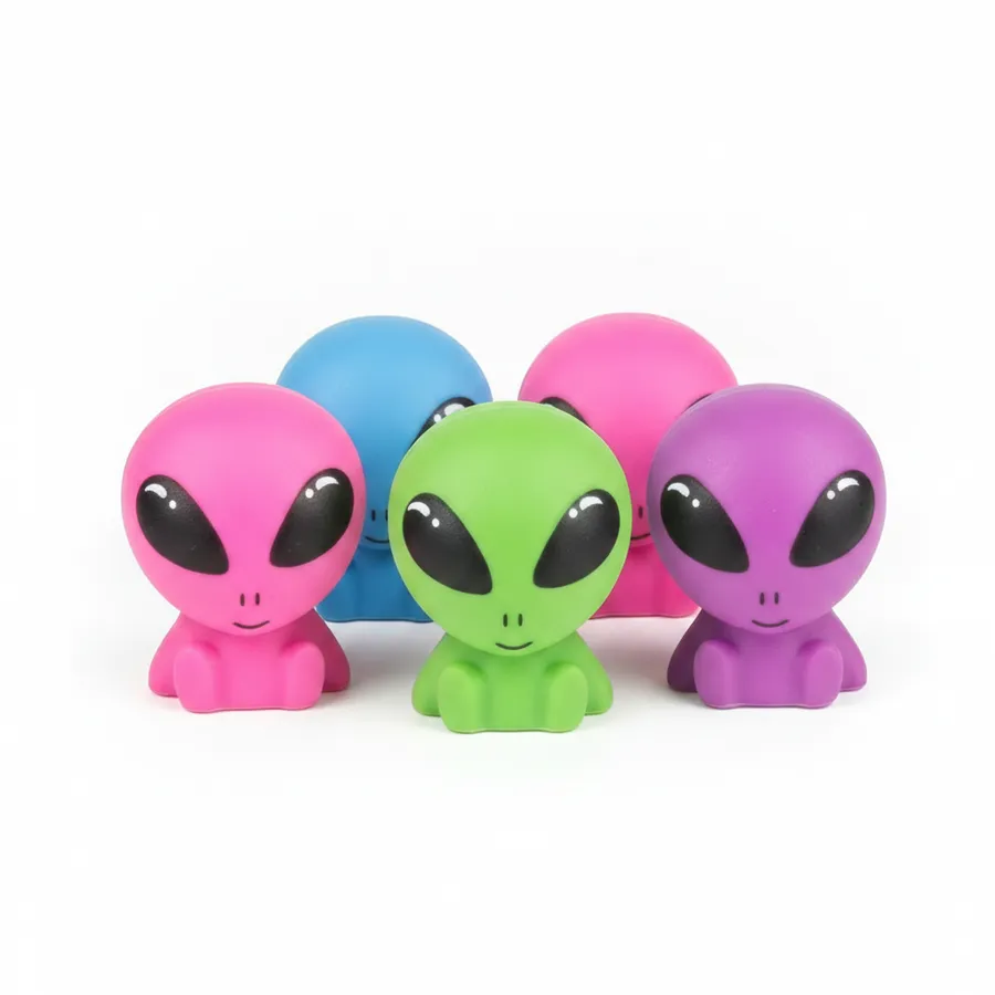 Galactic Alien Squishy Toy - 4.25 Inch Sensory Fidget Stress Ball — wholesale Fidgets & Sensory by the case