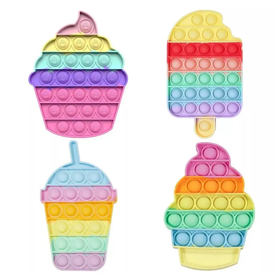 Rainbow Ice Cream Pop It Fidget 's toys — wholesale Fidgets & Sensory by the case