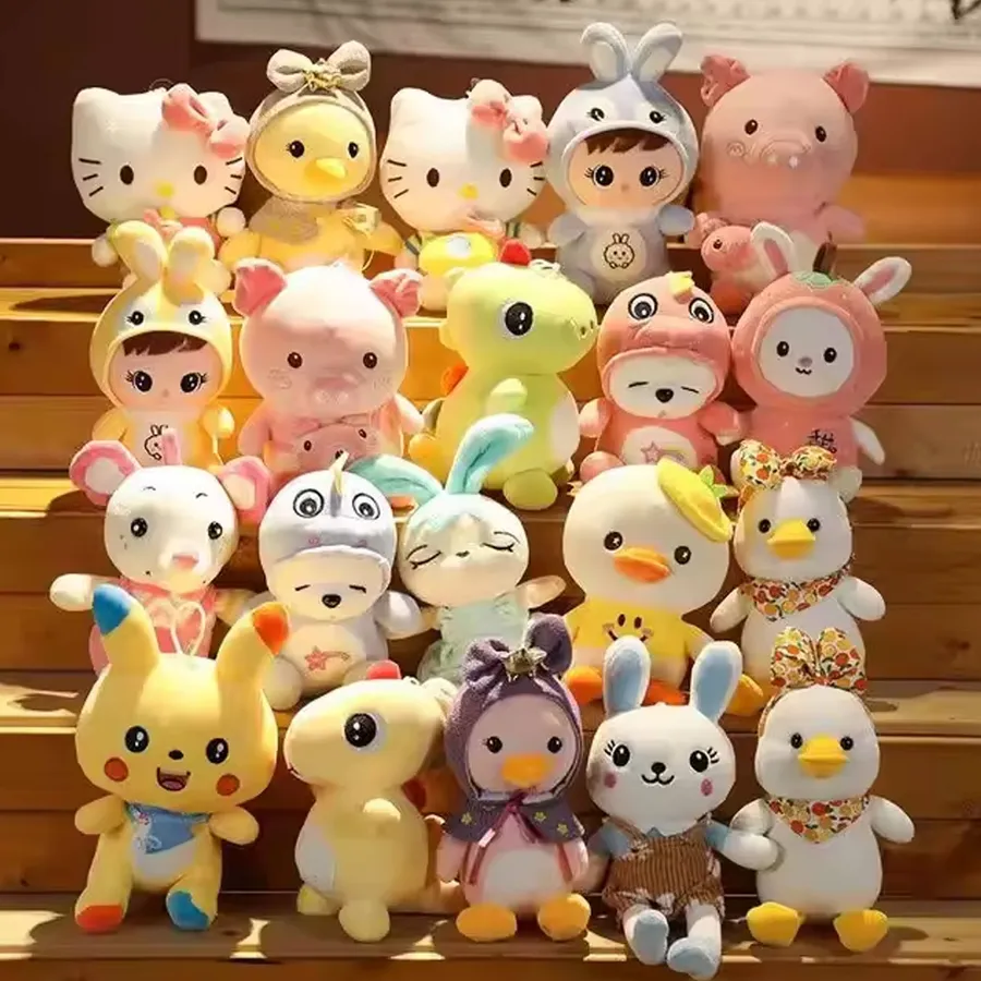 Mini plush Keychains Toys For Kids In Bulk — wholesale Plush & Squishies by the case