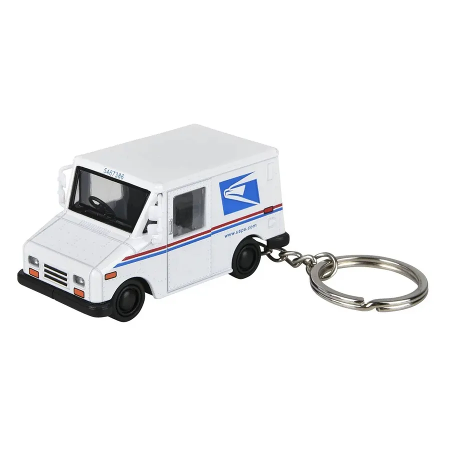 Pull Back Carrier Truck Toy Keychain In Bulk — wholesale Keychains & Charms by the case