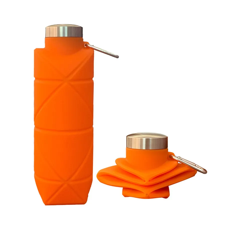 Collapsible Water Bottle - Origami Foldable Travel Sports Flask, 25oz — wholesale Kitchen & Drinkware by the case