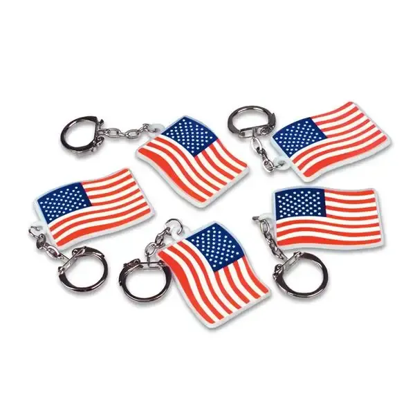 American Flag Keychain For Kids — wholesale Keychains & Charms by the case