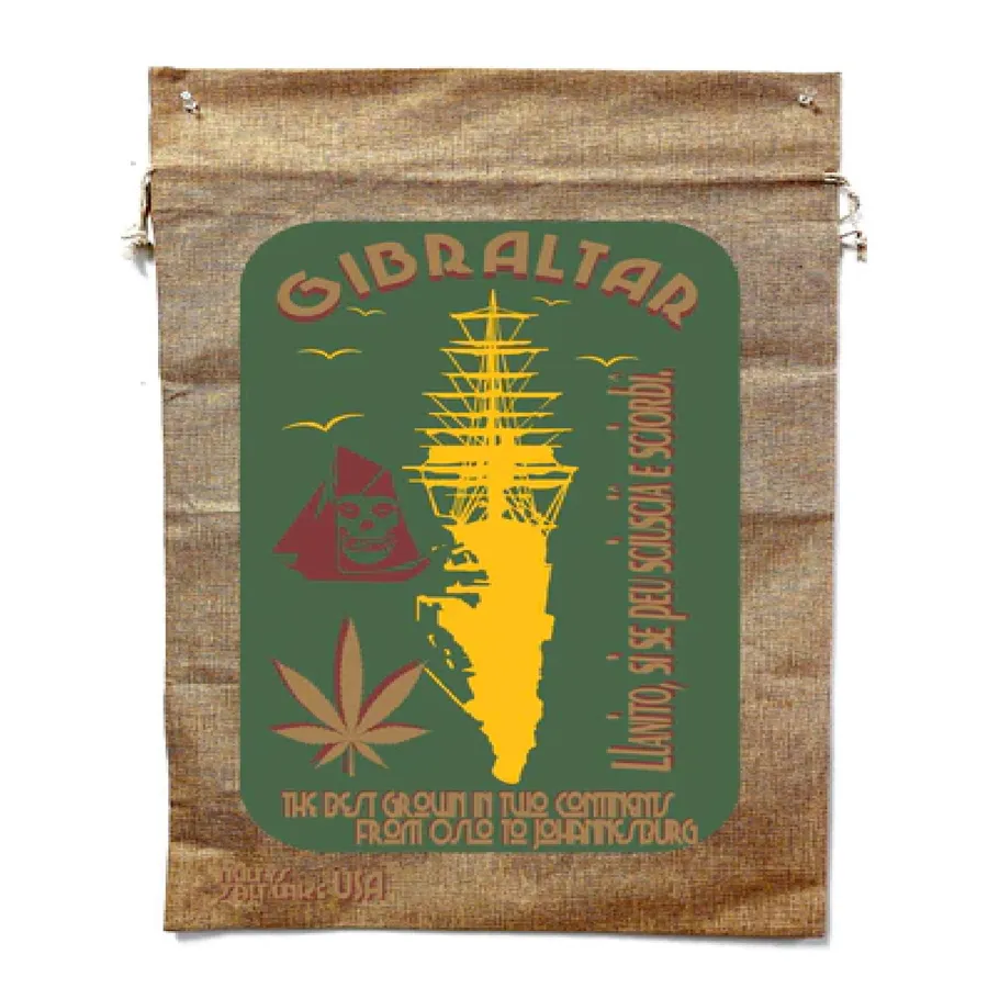 Burlap Drawstring Bag - Assorted — wholesale Bags & Backpacks by the case