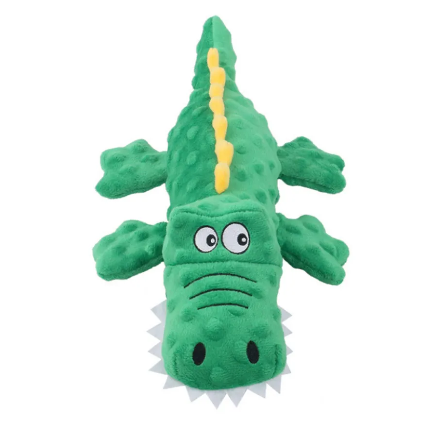 Plush Crocodile Squeaky Dog Toy - Bulk — wholesale Plush & Squishies by the case