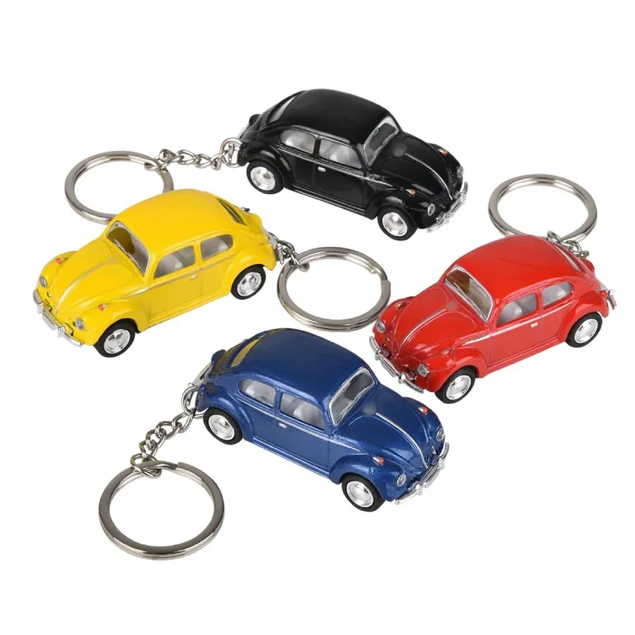 Pull Back Car Beetle Keychain In Bulk — wholesale Keychains & Charms by the case