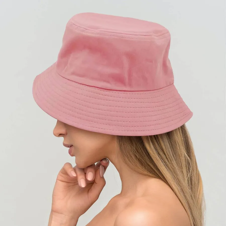 Solid Bucket Hat For Women's - Assorted — wholesale Apparel & Accessories by the case