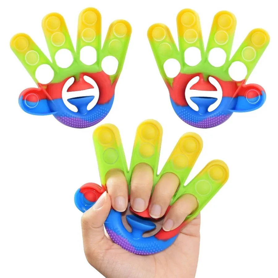 Novelty Handgrip Finger Popper Kids Toy- Assorted — wholesale Toys & Games by the case