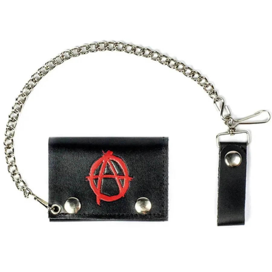 Trifold Leather Wallets with Chain — wholesale Bags & Backpacks by the case