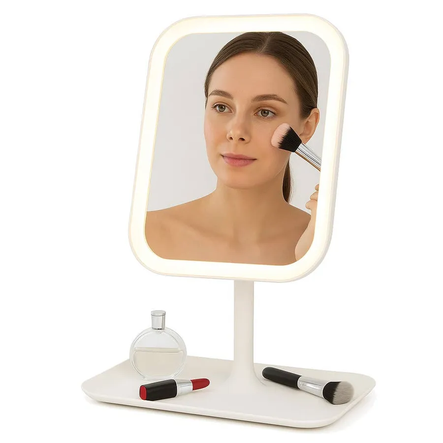 LED Vanity Mirror Dimmable 3-Color | Makeup & Self-Care — wholesale Home & Décor by the case