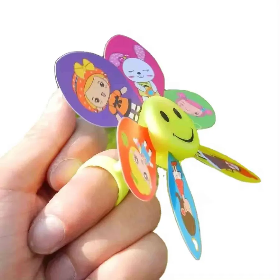 Finger Windmill Ring Toys - Kids Ring Toy — wholesale Toys & Games by the case