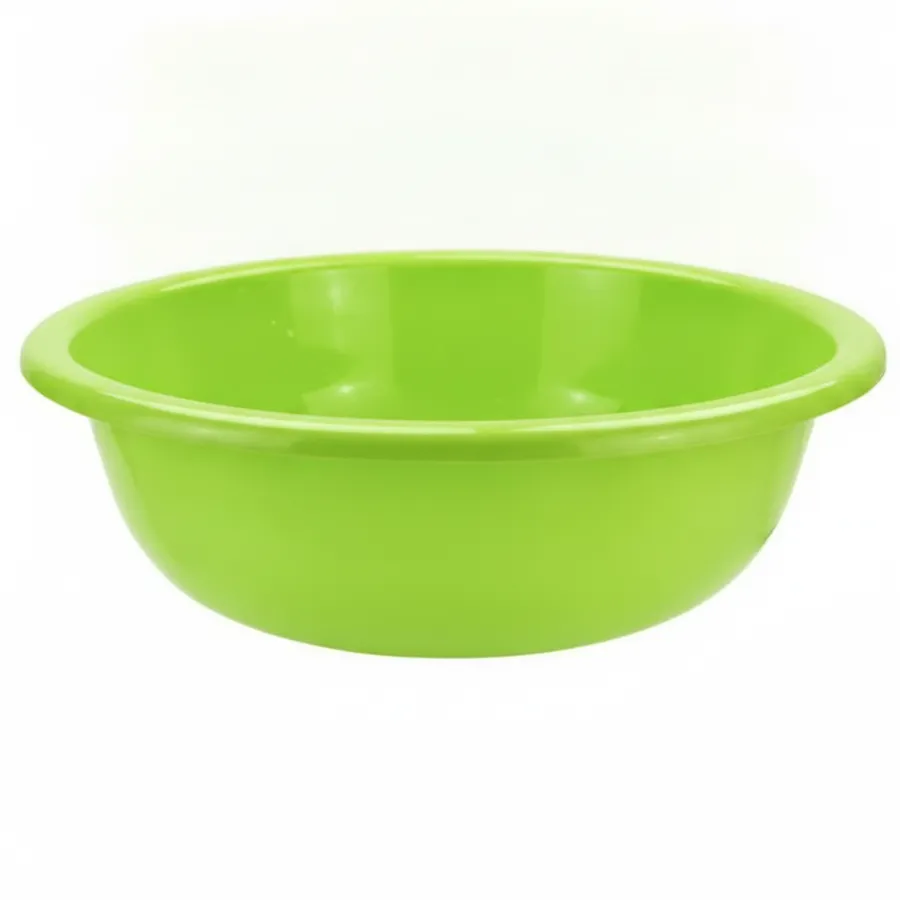 Multi-Purpose Wash Basin - Green Plastic Utility Tub, 9L — wholesale Kitchen & Drinkware by the case