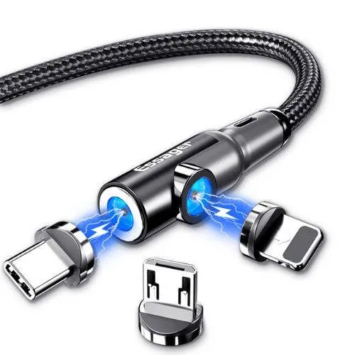 Magnetic Fast Charge USB-C Cable 6ft | Phone Accessory — wholesale Tech & Gadgets by the case
