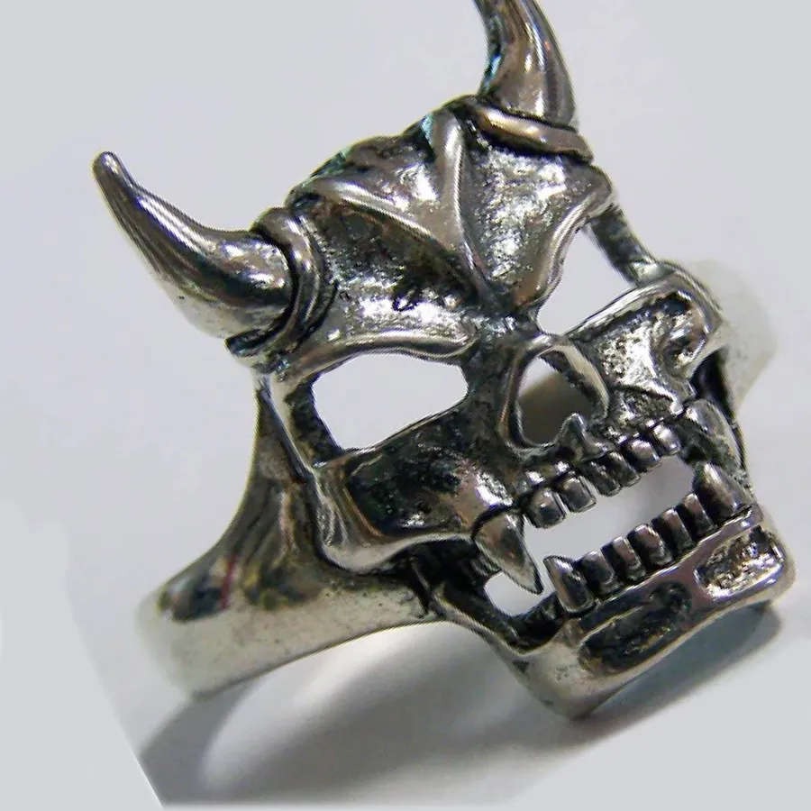 Plated Devil Vampire Demon Biker Ring In Bulk — wholesale More Wholesale Goods by the case