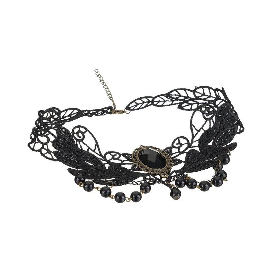 Keeraft Black Halloween Punk Neck Chain Keeraft Home Gifts — wholesale Seasonal & Holiday by the case