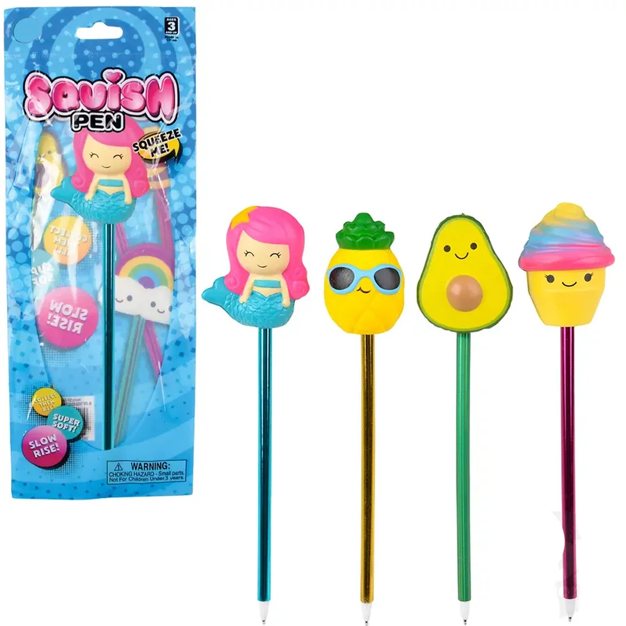 Easter 8.25" Squish Cool Pens For Kids — wholesale Plush & Squishies by the case