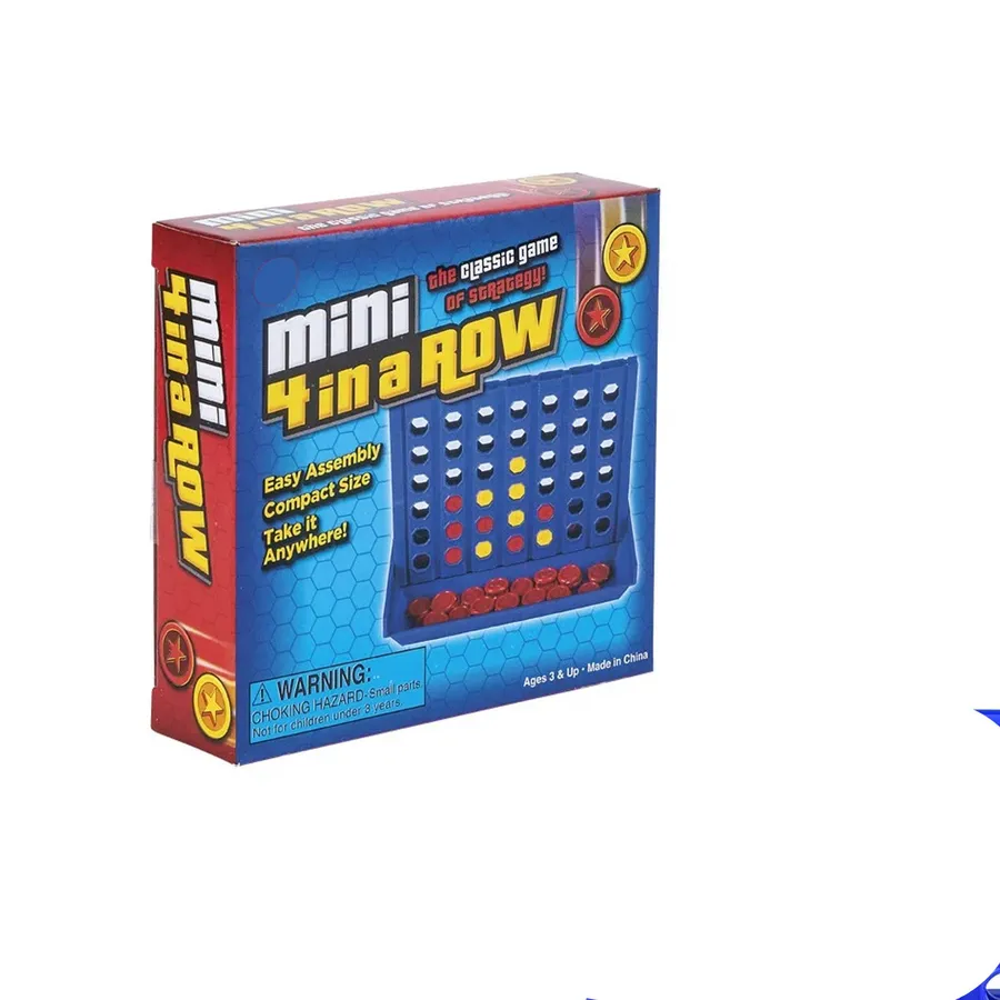 Four-In-A-Row Brain Develop Game Kids Toy — wholesale Toys & Games by the case