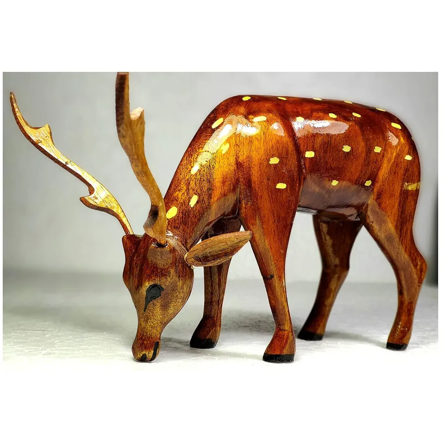 Deer Wooden Handicrafts for Home Decore — wholesale Home & Décor by the case
