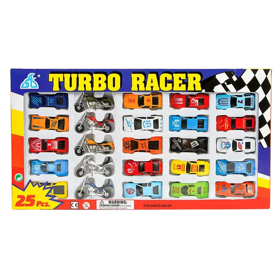 Racing Car And Motorcycle Set For Kids In Bulk — wholesale Toys & Games by the case