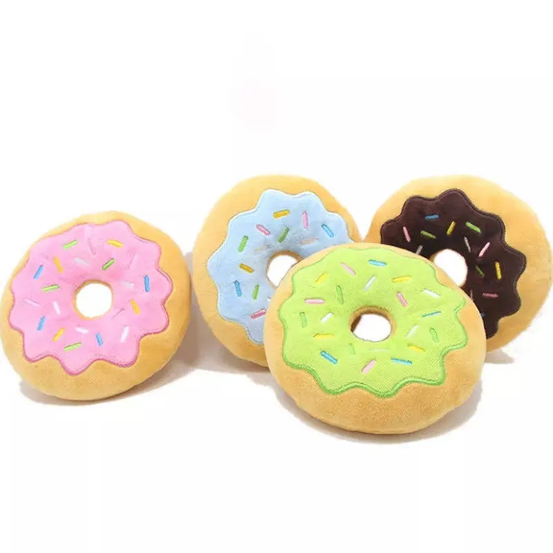 Donut Plush Stocking Stuffers For Animals — wholesale Plush & Squishies by the case