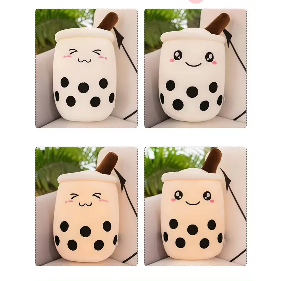 Pearl Cup Shape Plush Stuffed Toy - Back to School - in bulk — wholesale Plush & Squishies by the case