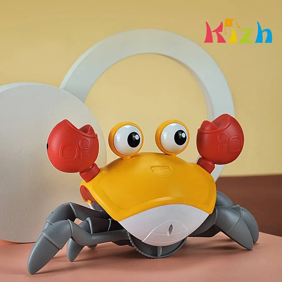 Sensory Toy Crawling Crab for Babies - Interactive Moving Toy with Music and Lights — wholesale Fidgets & Sensory by the case
