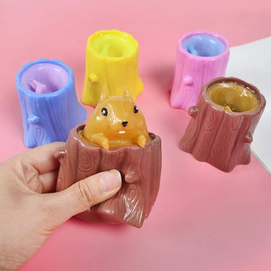 Squirrel Pop Out Fidget Toy In Bulk — wholesale Fidgets & Sensory by the case