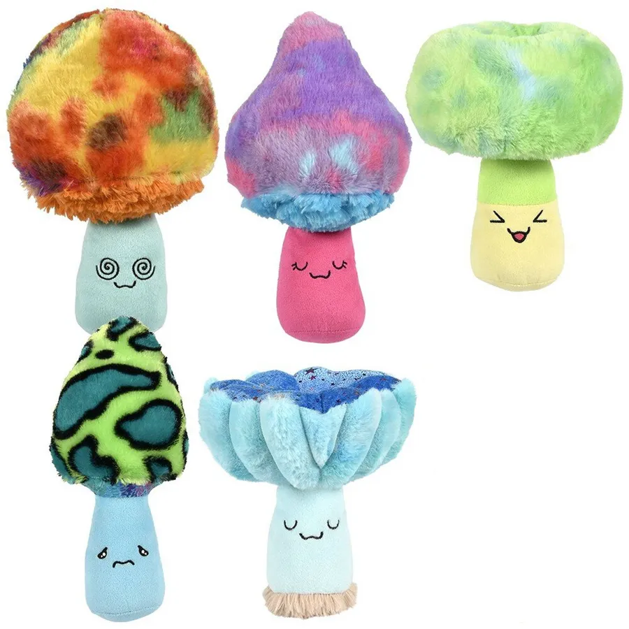 Mushrooms Soft Plush Stuffed Kids Toy- Assorted — wholesale Plush & Squishies by the case