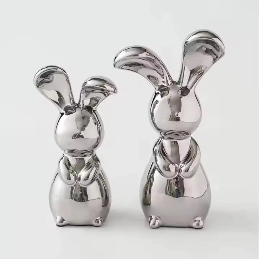 Luxury Nordic Ceramic Rabbit For Home Décor - Assorted — wholesale Home & Décor by the case