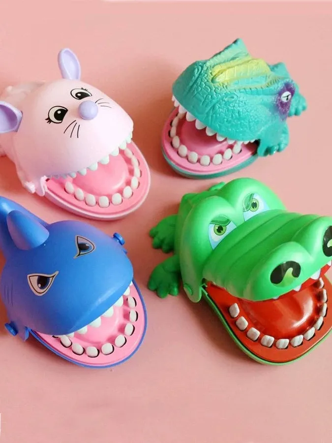 Bite Finger Crocodile Dinosaur Kids Trick — wholesale Toys & Games by the case
