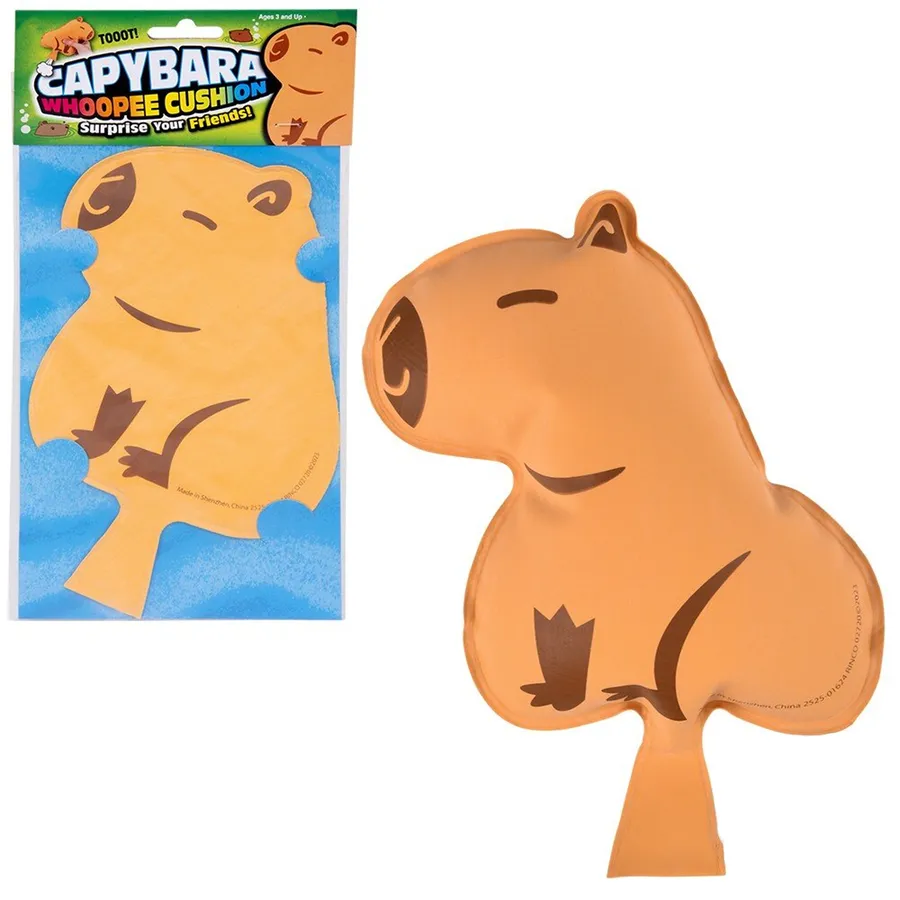 Capybara Themed Whoopee Cushion For Kids — wholesale Apparel & Accessories by the case