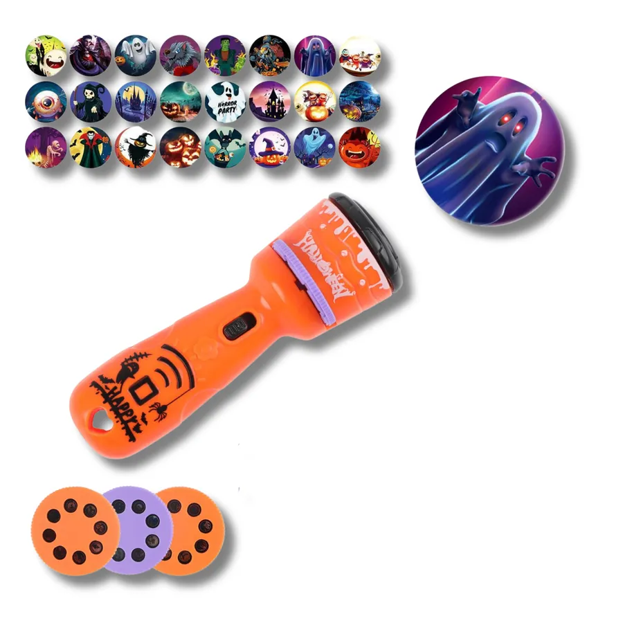 Night Light Projector Torch Educational Kids Toy — wholesale Home & Décor by the case