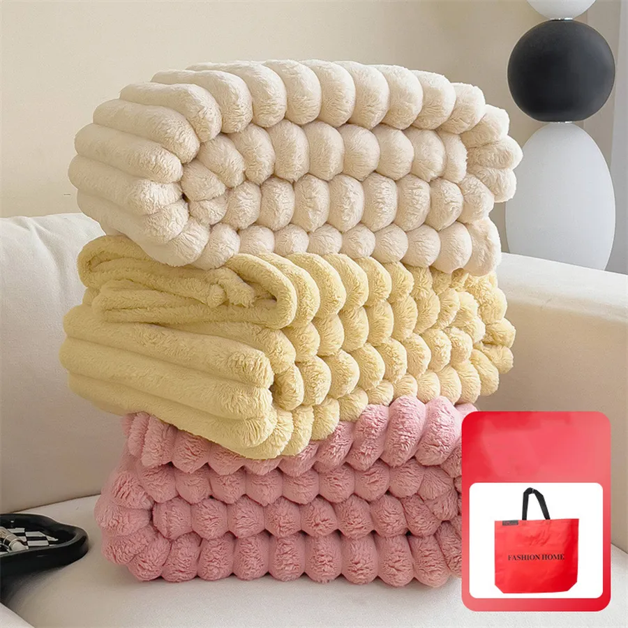 Luxury Fluffy Soft Plush Fur Throw Blanket For Valentine — wholesale Fidgets & Sensory by the case