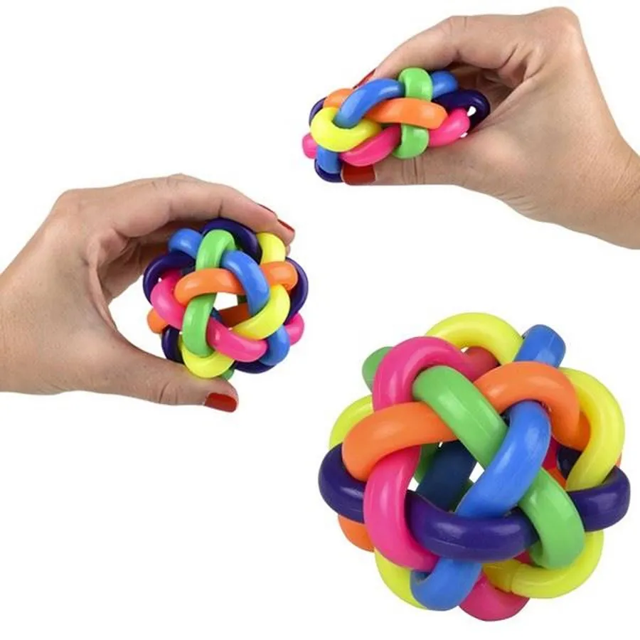 Loop Fidget Stress Relief Ball Kids Toy- Assorted — wholesale Fidgets & Sensory by the case