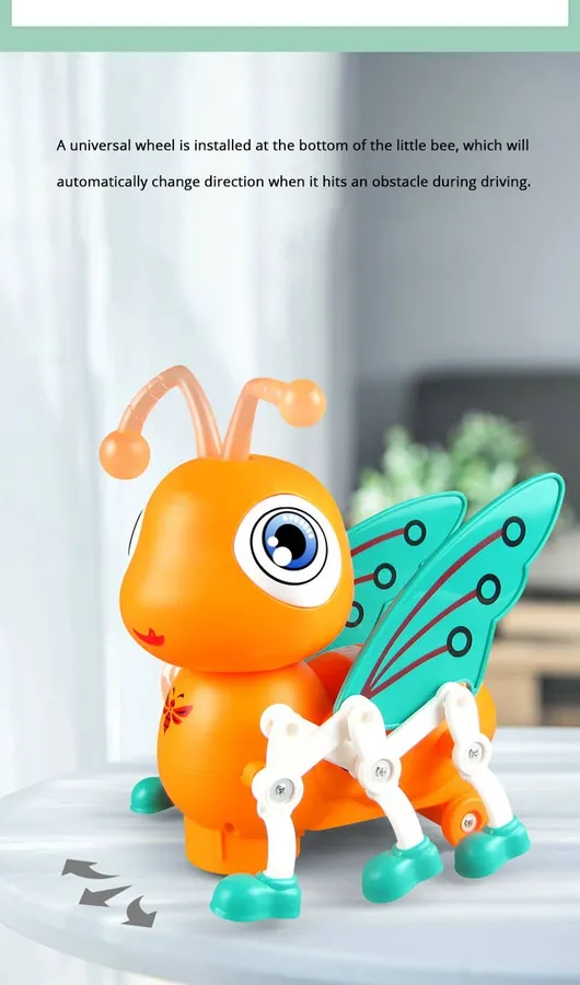 Kids Colorful Bee LED Light Toy for Kids — wholesale Toys & Games by the case