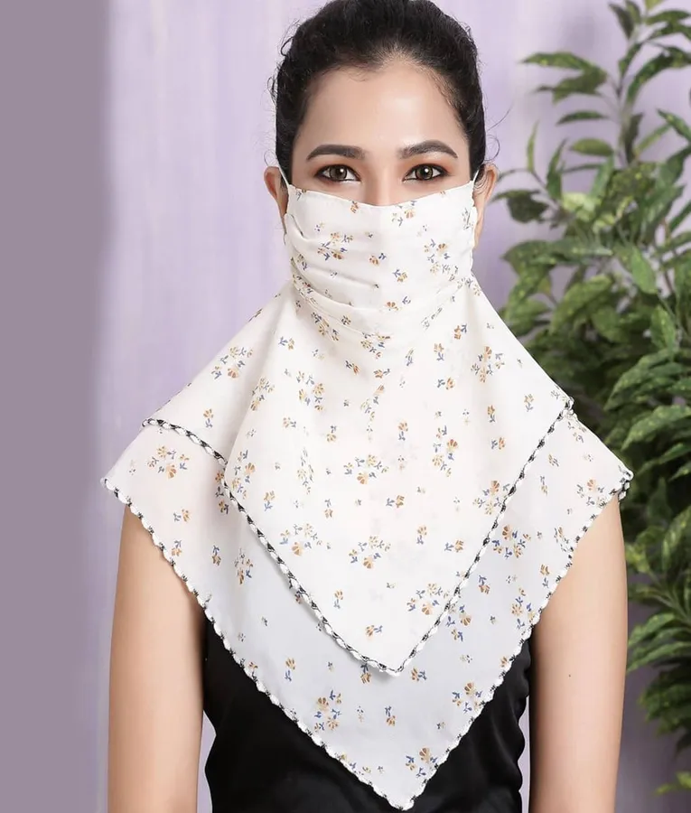 Printed Women's Face Scarf Mask In Bulk — wholesale Apparel & Accessories by the case