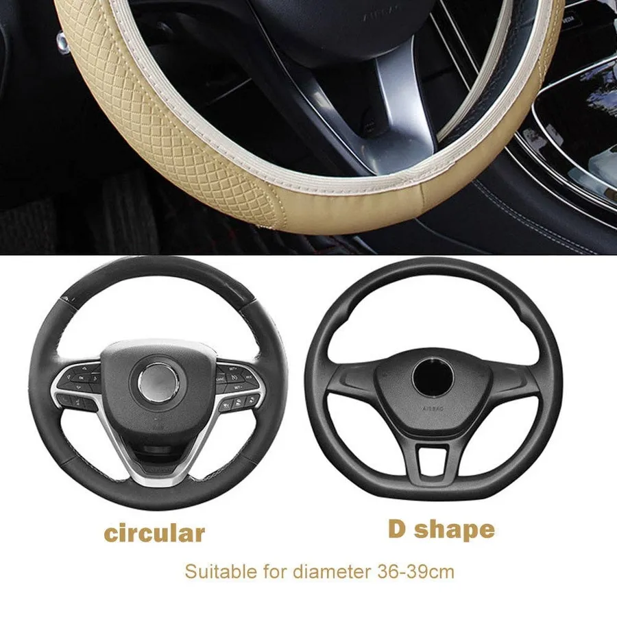 Anti-Slip Steering Wheel Cover – Universal Fit Grip — wholesale Keychains & Charms by the case