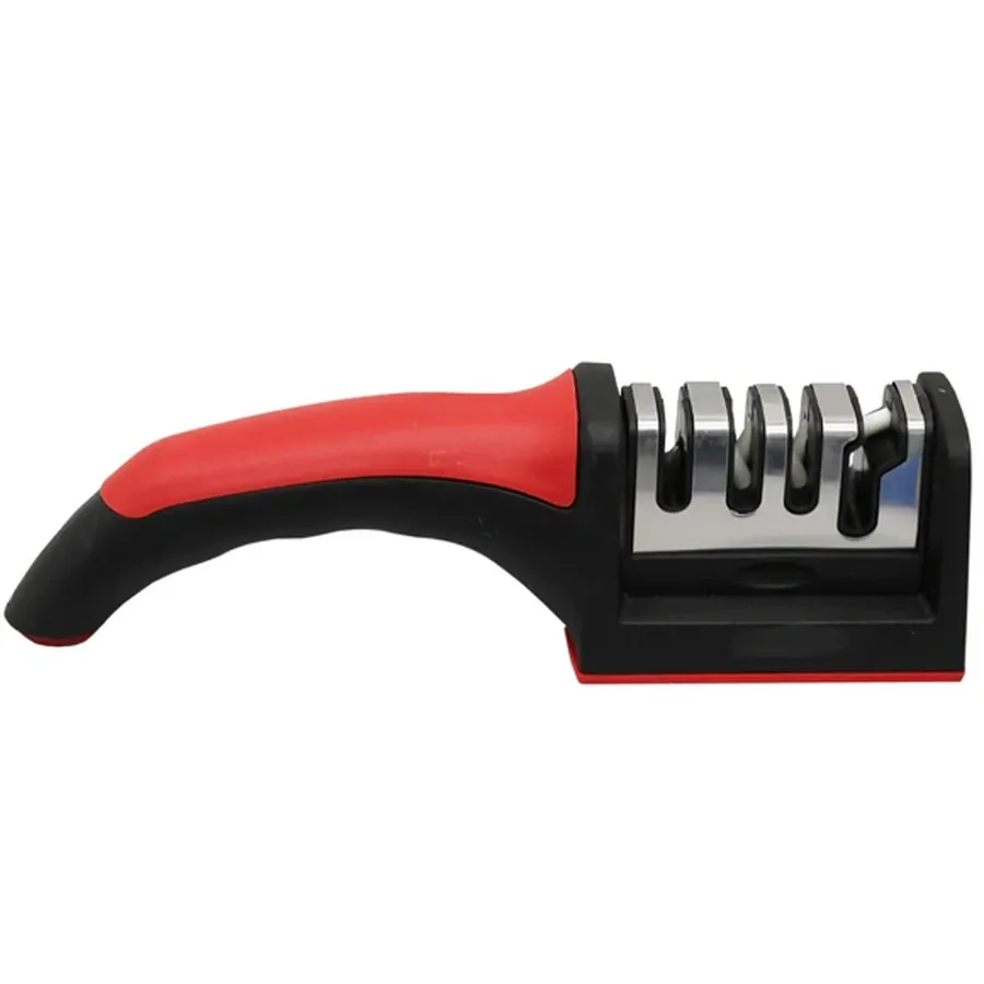 Manual Knife Sharpener - Handheld Ergonomic Kitchen Tool — wholesale Kitchen & Drinkware by the case