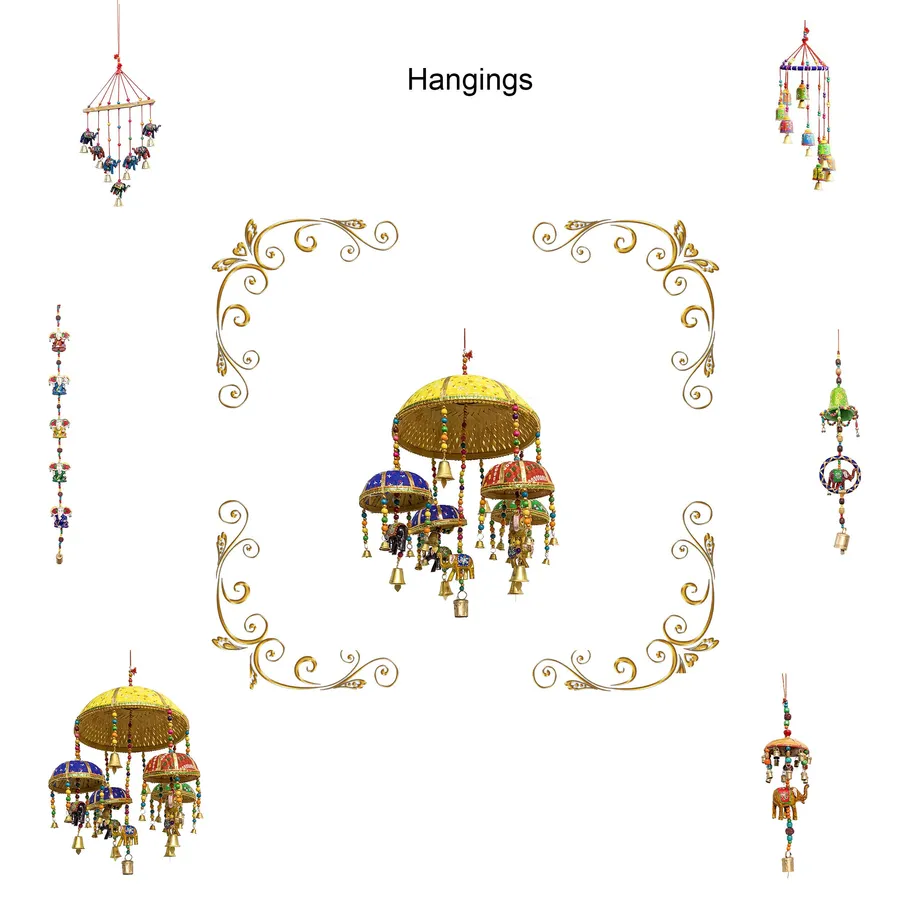 Handcrafted Wind Chimes Door & Wall — wholesale Home & Décor by the case