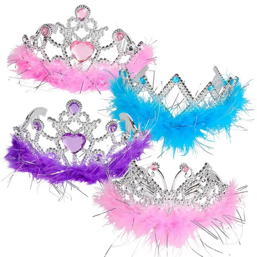 Easter Stunning Feather Tiara — wholesale Seasonal & Holiday by the case