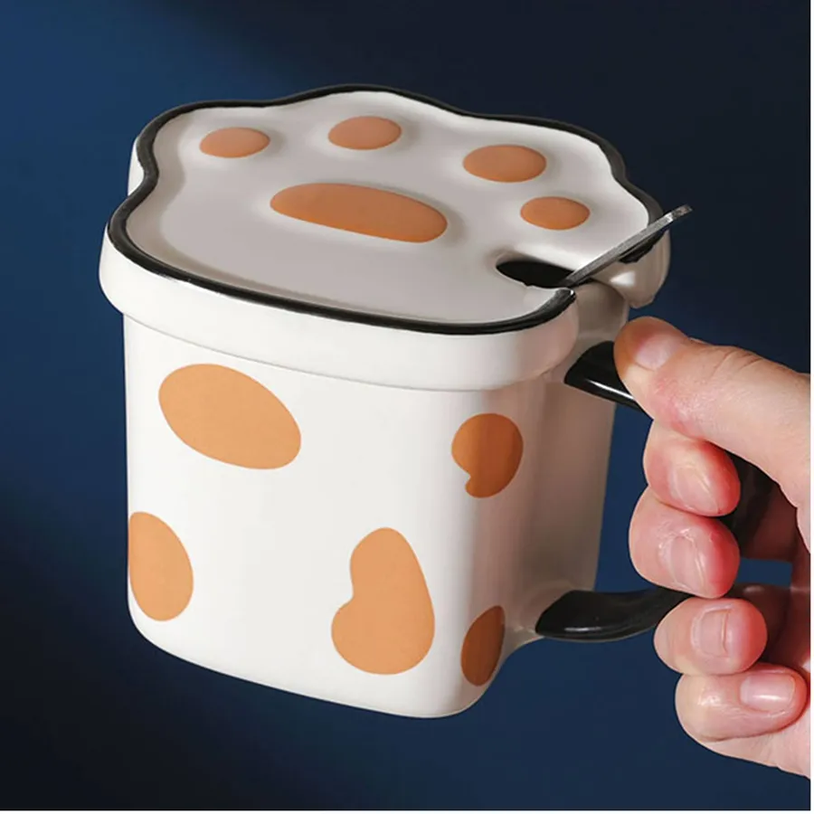 Paw Ceramic Mug Cup For Home Décor — wholesale Kitchen & Drinkware by the case